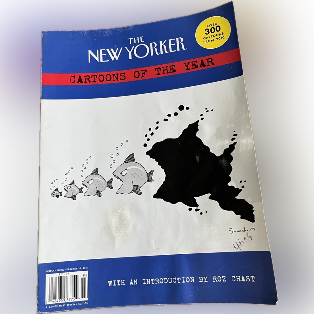 🎈2/$30 - The New Yorker: Cartoons of the Year. 2010.